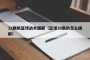 32联防篮球战术图解（篮球32联防怎么破解）