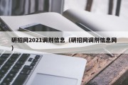 研招网2021调剂信息(研招网调剂信息网) 研招网2021调剂信息(研招网调剂信息网)